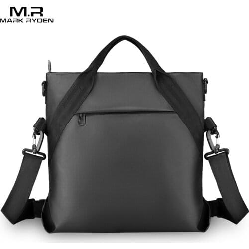 MARK RYDEN Convertible Crossbody Bag Oxford Water Resistant Shoulder Sling Bag Mens