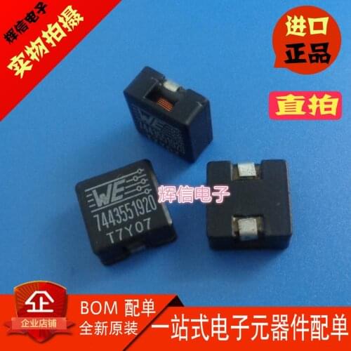 Original new 100% 7443551920 SMD 9.2UH 12A flat copper coil high current high power inductor