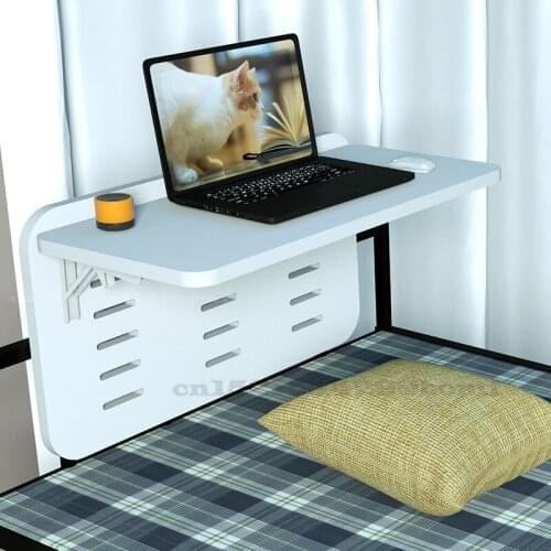 Bed Hanging Table Dormitory on The Bed Folding Bookshelves Folding Desk Bedroom Lazy Table Hanging Small Table Provincial Space