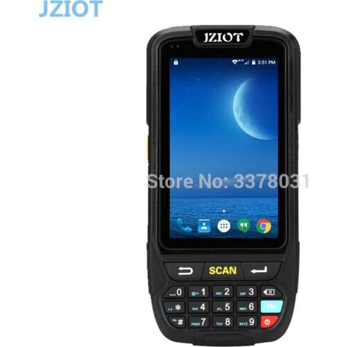 Portable Android PDA 1D 2D Scanner Mobile Data Collector Terminal With Charger 4'' Screen 16G ROM/Wifi/BluetoothNFC Reader