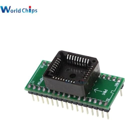 PLCC32 to DIP32 Programmer Adapter IC Socket Converter Plcc32 To Dip32 USB Programmer Chip Socket Module