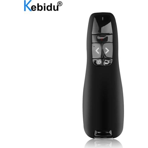 R400 2.4Ghz Wireless USB Receiver Presenter Pointer Pen Red Laser PPT Remote Control for Powerpoint Presentation For Office