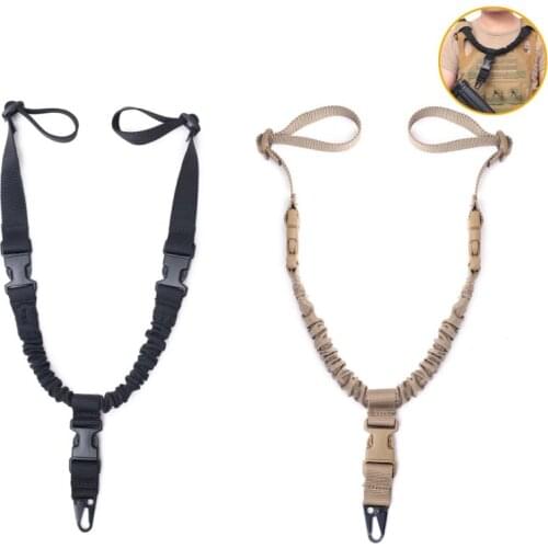 Adjustable Military Tactical Gun Sling Single Point Quick Release Single Point Rope Hunting Tactical Rope