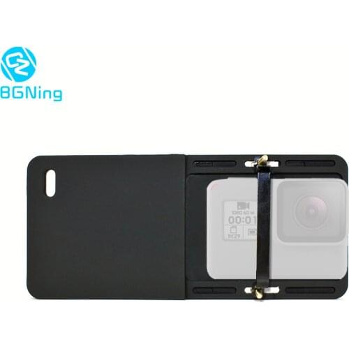 BGNING Handheld Gimbal Adapter Switch Mount Plate for GoPro Hero 3 3+ 4 Yi 4k Camera for DJI Osmo Zhiyun Smooth Q Mobile