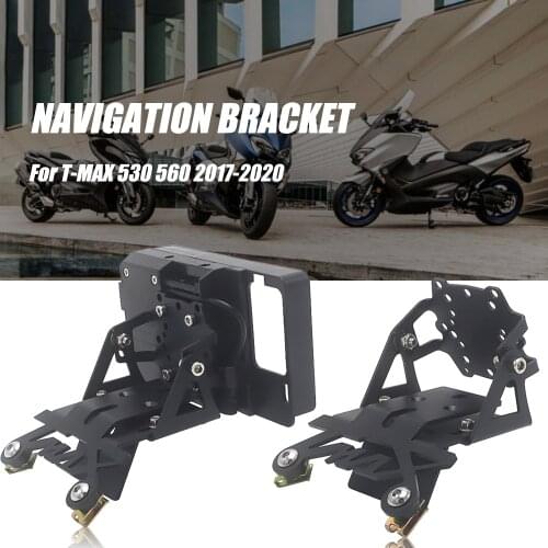 Integrated Stand Phone Suppot Frame Windscren Bracket Mount Smartphone GPS Holder For YAMAHA TMAX 560 T-MAX 530 2017-2021 2020