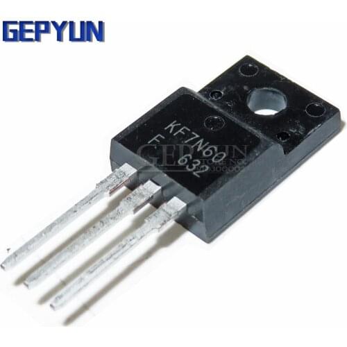 10PCS KF7N60 KF7N60F TO220 TO-220 7N60 Gepyun