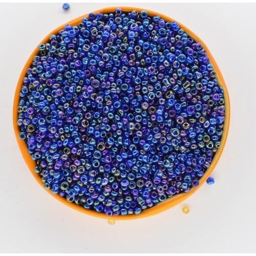 1000pcs/lot 2mm Dark blue Round Smooth Ball Spacer Beads For Needlework DIY Jewelry Making Bracelets Mixed colors