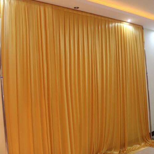 10x20ft Ice silk elegant wedding backdrop curtain drape wedding decoration stage curtain drapes background for party event