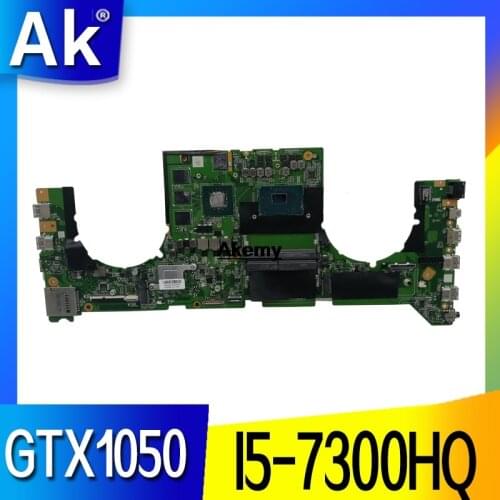 Akemy DABKNMB28A0 Laptop motherboard for ASUS ROG Strix GL703VD GL703V original mainboard I5-7300HQ GTX1050