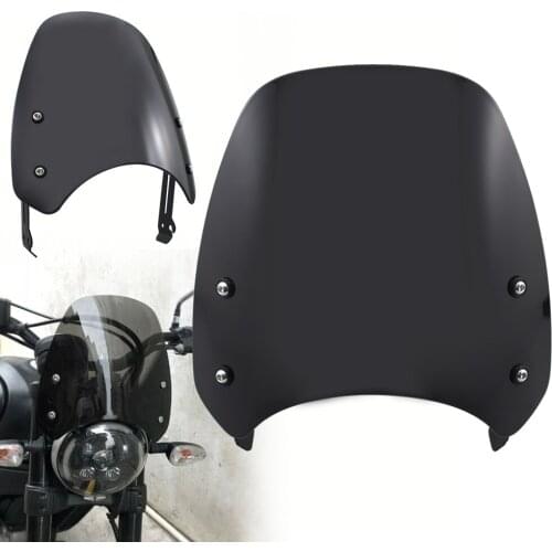 Motorcycle Accessories Windscreen For DUCATI SCRAMBLER Classic Full Throttle 2015-2019 2016 Windshield Motorbike Wind Protection