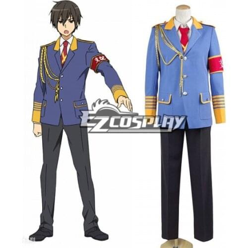 Amagi Brilliant Park Amagi Buririanto Paku Domination Seiya Kanie Cosplay Costume E001