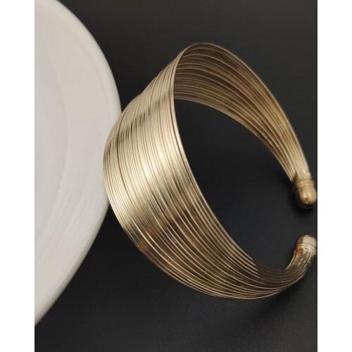 New Womens Multilayer Open Wide Cuff Bracelet Bangle Jewelry Womens Statement Jewelry Indian Bracelet Wedding Jewelry
