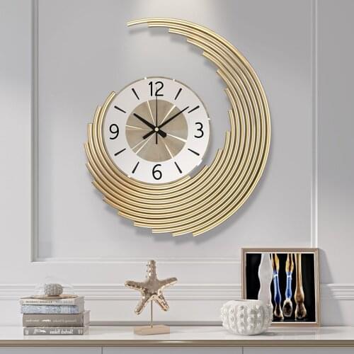 Clock Wall Clock Living Room Modern Simple Atmospheric Household Fashion Creative Clock Art Personalized Decorative