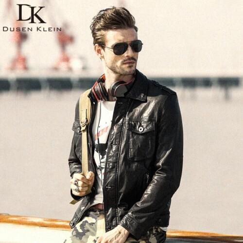 Dusen Klein Mens Biker Jackets