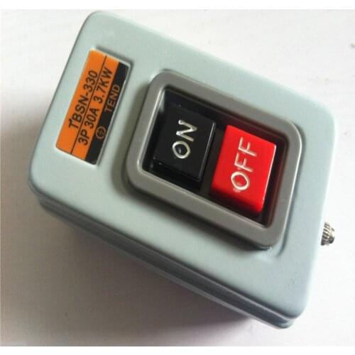 TBSN-330 (CBSN-330) 3P Power Pushbutton Switch 30A 3.7KW