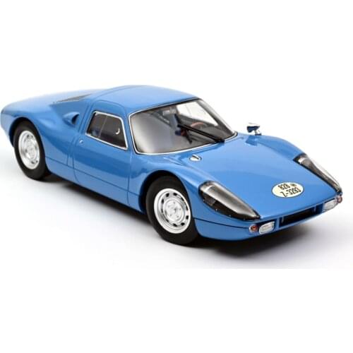 Hot Sale Classic Silver Silver/blue 1:18 Norev Porsche 904 Gts American Challenge Diecast Car Model for Birthday Gift