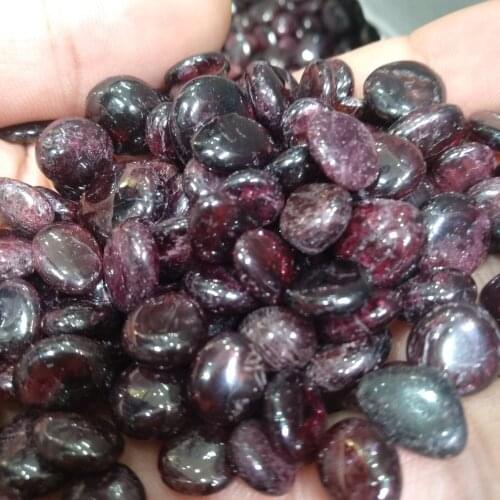GARNET Wine Red A Grade medium tumbled stones round