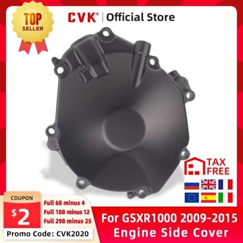 CVK Engine Cover Motor Stator Cover CrankCase Side Cover Shell For SUZUKI GSXR1000 GSX-R 1000 2009 2010 2011 2012 2013 2014 2015