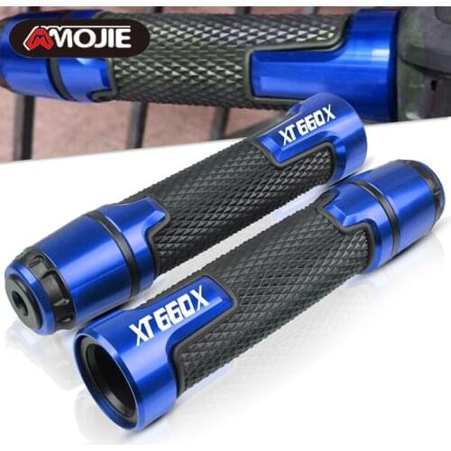 Motorcycle handlebar grip handle bar Motorbike handle grips FOR Yamaha XT660X 2004 2005 2006 2007 2008 2009 2010 2011 2012 2013