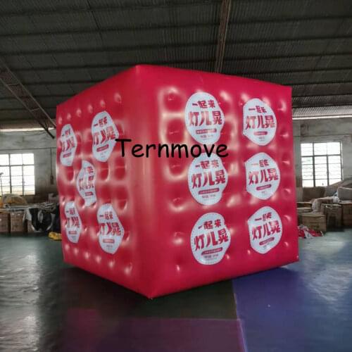 Inflatable Square Balloon Inflatable Cube Helium Advertising Balloon advertising promotion inflatable helium cube