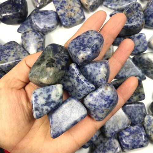 Wholesale 100g Natural Blue Point Stone Quartz Crystal Specimen Healing Stones Home Decor Natural Stones and Minerals
