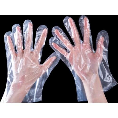 1000/2000pcs Plastic Disposable Gloves For Restaurant Kitchen BBQ Eco-friendly Food Gloves Fruit Vegetable One-off Gloves