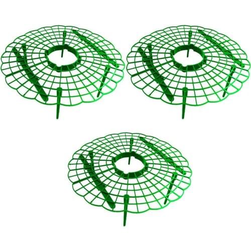 3/12/21PCS Strawberry Climbing Stand Frame Holder Balcony Planting Climbing Rack Fruit Support Plant Flower Climbing Frame