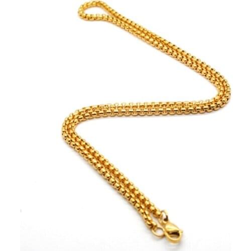 Popular stainless steel fashion temperament neutral wild chain terms necklace jewelry
