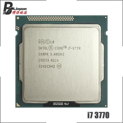 Intel Core i7-3770 i7 3770 3.4 GHz Quad-Core CPU Processor 8M 77W LGA 1155