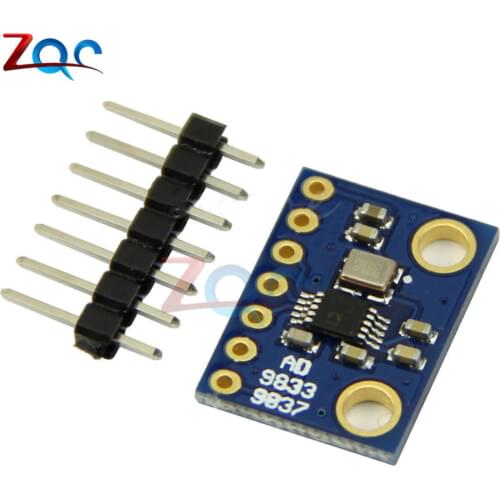 AD9833 Programmable Microprocessors Serial Interface Module Sine Square Wave DDS Signal Generator Module