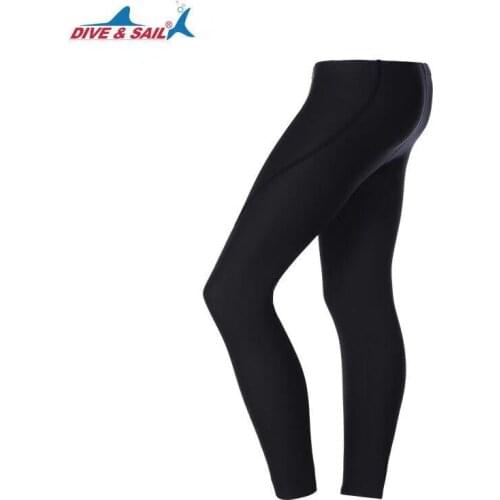 DIVE&SAIL 3MM Neoprene Men Diving Pants Wetsuit Winter Water Sports Keep Warm Trousers for Snorkeling Swimming Sailing Surfing