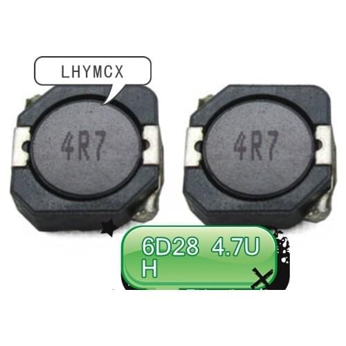 10PCS 6D28 6D38 4.7UH word:4R7 7*7*3MM/7*7*4MM