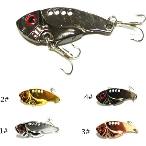 10pcs/lot 5.5cm bionic metal bait Lure Fishing Shop essential new 11g swimming beach Lures and VIB Fishing Lures fibrillation