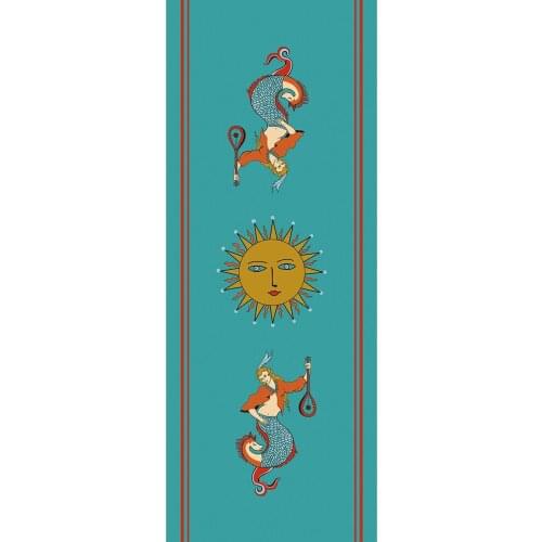 100% cotton natural table runner elegant table cloth printed high quality colorful dining table home decoration banquet table for stylish