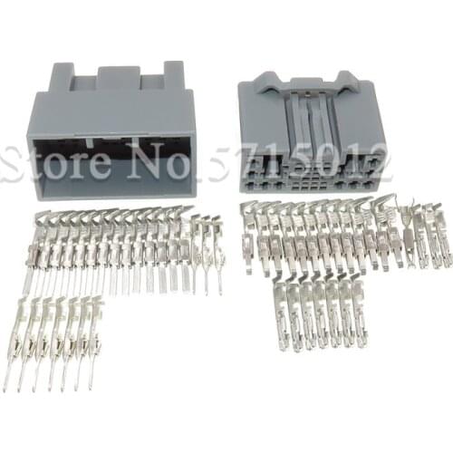 24 Hole Car Window Lifter Wire Connector Automotive Female Male Cable Socket For Honda