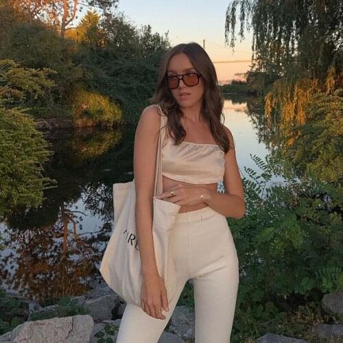 AUSO Women's Straight Trousers