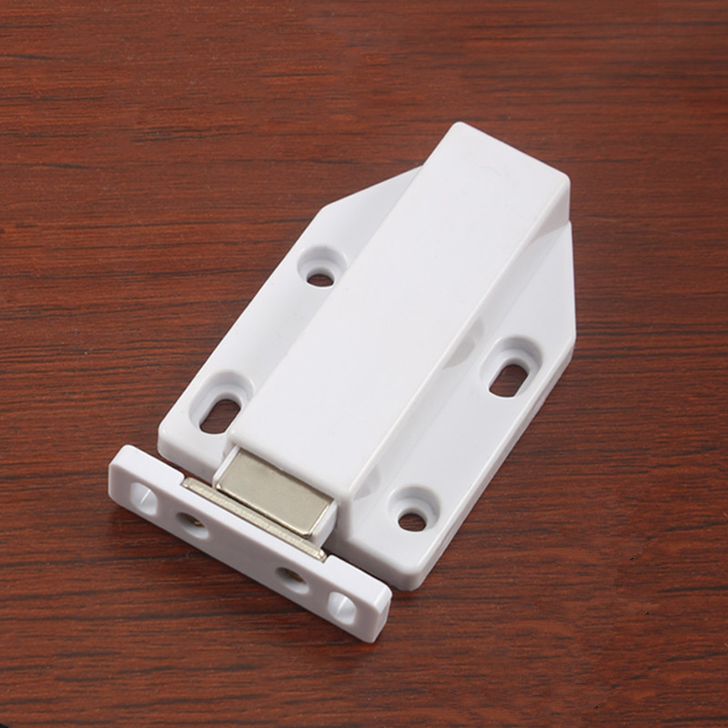 4pcs BIG Magnetic Cabinet Catch Kitchen Door Stopper Drawer Latch Soft Close Push to Open Damper Buffers For Furniture