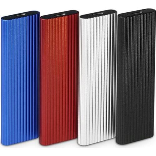 M.2 SSD Case USB 3.1 TO M.2 NGFF SSD Enclosure Solid State Drive External Case Adapter UASP SuperSpeed for 2242 2260 2280 M2 SSD