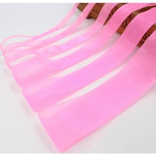 Hs005 ,free shipping 10 Yards solid color net organza ribbon Wedding Party Decoration Craft Decorations , DIY Handmade Materials