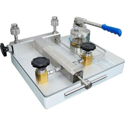 HS706 High Pressure Hydraulic Comparison Pump Hydraulic Comparator 0-1600bar 0-2500bar for Water