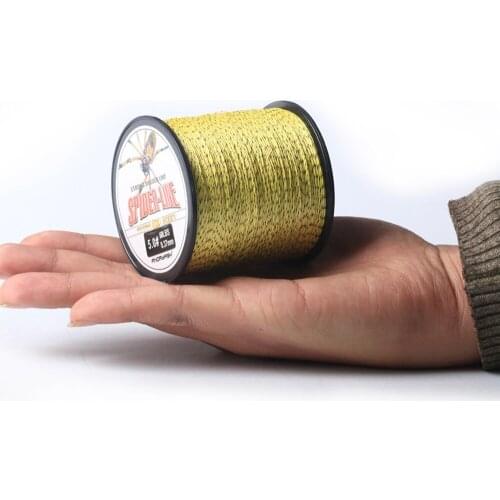 300M 4 Strands Spotted PE Fishing Line 10-60LB Smooth Invisible Camouflage Line Braided Wire Fishing Accessories