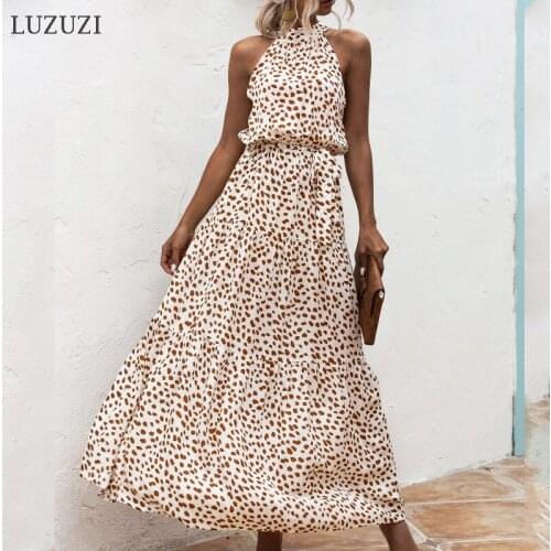 Luzuzi Summer Polka Dot Dresses