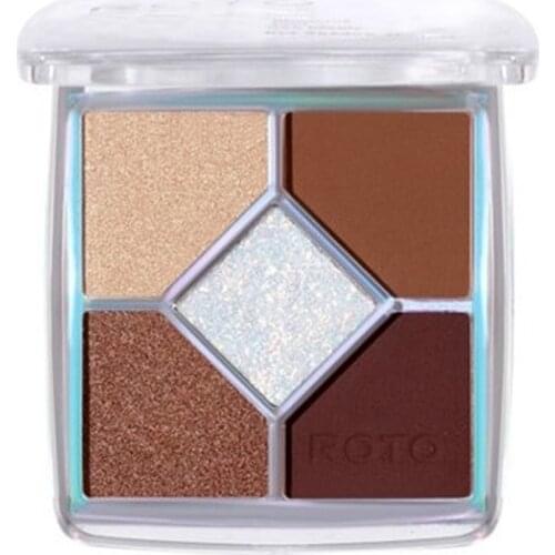ROTO4 colors Full Matte Eye Shadow Palette Eye Shadow Primer Waterproof Glimmer Naked Eye Colouring Matte Glimmer Kohl cosmetic