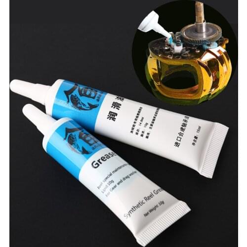 Durable Relefree Fishing Reel Oil Reel Grease + Liquid Oil lubricant Bearing Maintenance Baitcasting Fishing Reel Fishing Tools