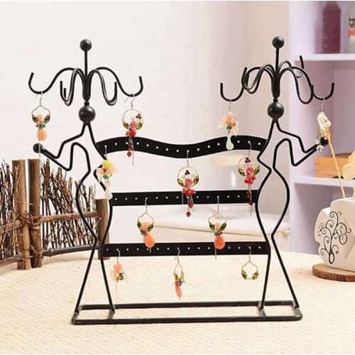 Earring Organizer Jewelry Display Rack Stand Dangle Hook Earrings Showcase for Home Decor Jewellery Rack