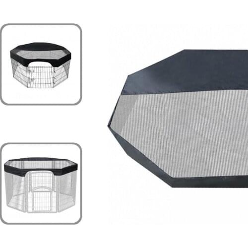 Sun-proof Durable Never Block Out the Light Pet Playpen Top Cover Fabric Pet Playpen Shaded Cover Eco-friendly for Yard