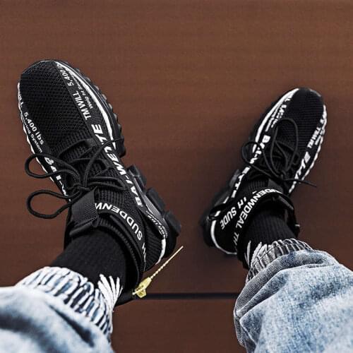 Trekking White Sneakers For Men Outdoor Shoes Sport Thick Bottom Mens Running Shoes Best Sale Shoes Mens Sports 39-45 Tennis