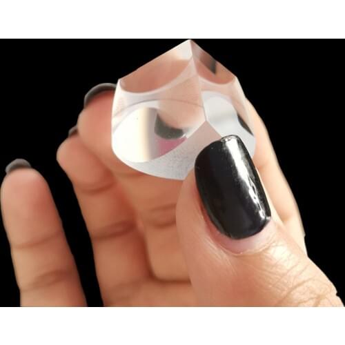 10pcs/lot Corner Cube Prism 25.4mm 1inch Trihedral Retroreflector 5 arc secs return Beam Reflection Laser Level Corner Prism