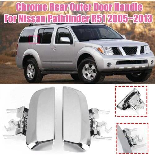 1030514 Rear Door Outer Handle left / right For Nissan Pathfinder R51 2005 2006 2007 2008 2009 2010 2011 2012 2013