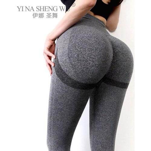 Women Gym Yoga Seamless Leggings Pants Sports Clothes Stretchy High Waist Athletic Exercise Fitness Leggings Activewear Pants
